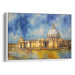 Abstract Colonnade of St. Peter's Basilica Print - Canvas Art Print by Kanvah