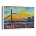 Abstract St. Louis Arch Print - Canvas Art Print by Kanvah