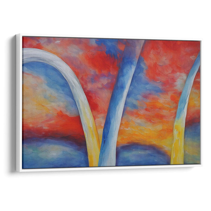 Abstract St. Louis Arch Print - Canvas Art Print by Kanvah