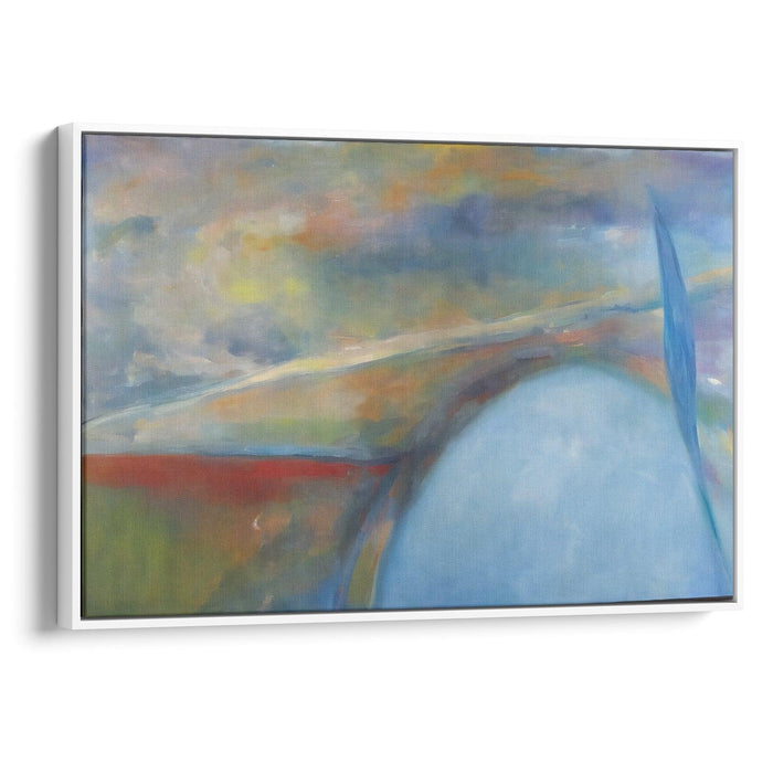 Abstract St. Louis Arch Print - Canvas Art Print by Kanvah