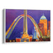 Abstract St. Louis Arch Print - Canvas Art Print by Kanvah