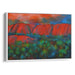 Abstract Uluru Print - Canvas Art Print by Kanvah