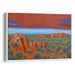 Abstract Uluru Print - Canvas Art Print by Kanvah