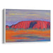 Abstract Uluru Print - Canvas Art Print by Kanvah