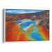 Abstract Yellowstone National Park Print - Canvas Art Print by Kanvah