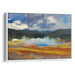 Abstract Yellowstone National Park Print - Canvas Art Print by Kanvah