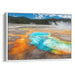 Abstract Yellowstone National Park Print - Canvas Art Print by Kanvah