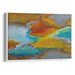 Abstract Yellowstone National Park Print - Canvas Art Print by Kanvah