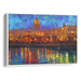 Impressionism Barcelona Print - Canvas Art Print by Kanvah