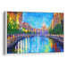 Impressionism Barcelona Print - Canvas Art Print by Kanvah