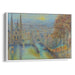 Impressionism Barcelona Print - Canvas Art Print by Kanvah