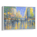 Impressionism Barcelona Print - Canvas Art Print by Kanvah