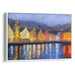 Impressionism Bergen Print - Canvas Art Print by Kanvah