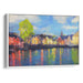 Impressionism Bergen Print - Canvas Art Print by Kanvah