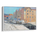 Realism Bergen Print - Canvas Art Print by Kanvah