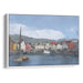 Realism Bergen Print - Canvas Art Print by Kanvah