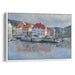 Realism Bergen Print - Canvas Art Print by Kanvah