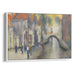 Impressionism Bruges Print - Canvas Art Print by Kanvah