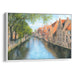 Impressionism Bruges Print - Canvas Art Print by Kanvah