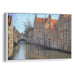 Impressionism Bruges Print - Canvas Art Print by Kanvah