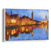 Impressionism Bruges Print - Canvas Art Print by Kanvah