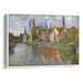 Impressionism Bruges Print - Canvas Art Print by Kanvah