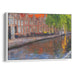 Impressionism Bruges Print - Canvas Art Print by Kanvah