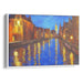 Impressionism Bruges Print - Canvas Art Print by Kanvah