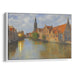 Impressionism Bruges Print - Canvas Art Print by Kanvah