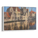 Realism Bruges Print - Canvas Art Print by Kanvah