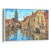 Realism Bruges Print - Canvas Art Print by Kanvah