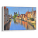 Realism Bruges Print - Canvas Art Print by Kanvah