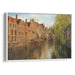 Realism Bruges Print - Canvas Art Print by Kanvah