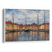 Impressionism Copenhagen Print - Canvas Art Print by Kanvah