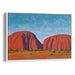 Impressionism Uluru Print - Canvas Art Print by Kanvah