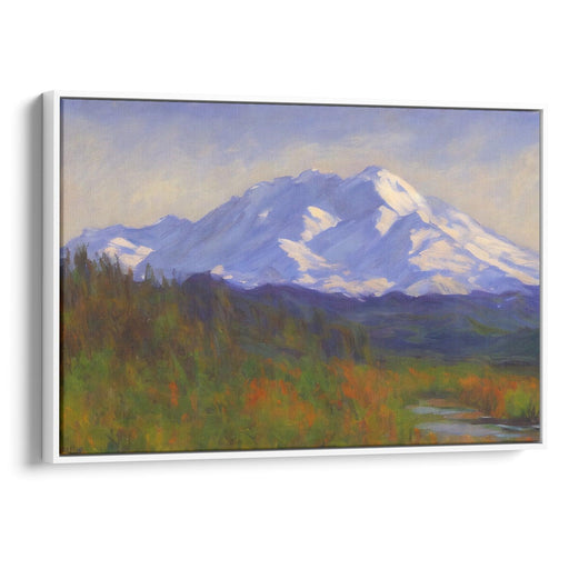 Impressionism Denali Print - Canvas Art Print by Kanvah