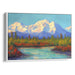 Impressionism Denali Print - Canvas Art Print by Kanvah