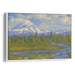 Impressionism Denali Print - Canvas Art Print by Kanvah