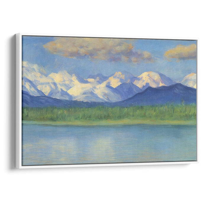 Impressionism Denali Print - Canvas Art Print by Kanvah