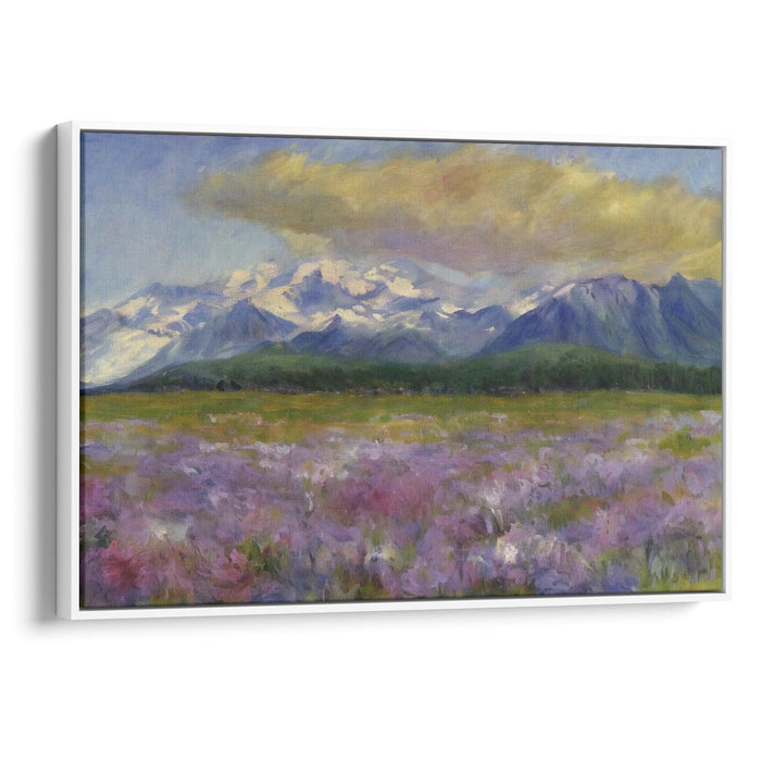 Impressionism Denali Print - Canvas Art Print by Kanvah