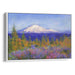 Impressionism Mount St. Helens Print - Canvas Art Print by Kanvah