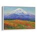 Impressionism Mount St. Helens Print - Canvas Art Print by Kanvah