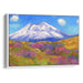 Impressionism Mount St. Helens Print - Canvas Art Print by Kanvah