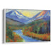 Impressionism Mount St. Helens Print - Canvas Art Print by Kanvah