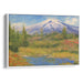 Impressionism Mount St. Helens Print - Canvas Art Print by Kanvah