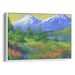 Impressionism Mount St. Helens Print - Canvas Art Print by Kanvah