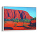 Watercolor Uluru Print - Canvas Art Print by Kanvah