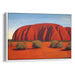 Watercolor Uluru Print - Canvas Art Print by Kanvah