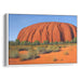 Watercolor Uluru Print - Canvas Art Print by Kanvah