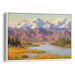 Realism Denali Print - Canvas Art Print by Kanvah